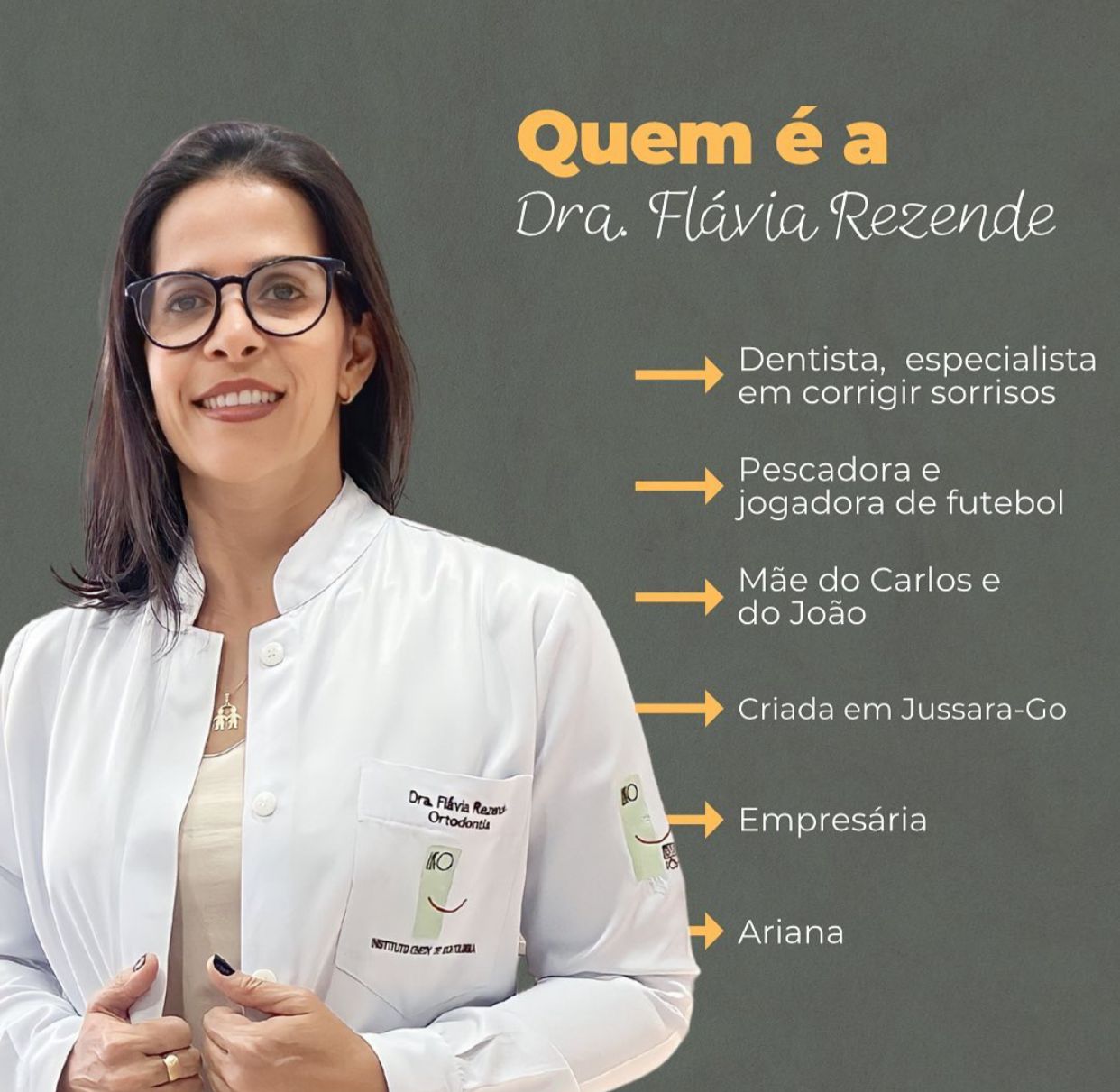 Drª FLÁVIA REZENDE - CIRURGIÃ DENTISTA